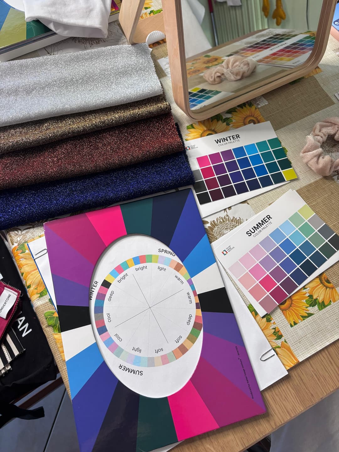 Materiale consulenza colore